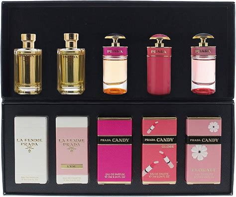 Prada 5 Pieces Mini Set for Women (Variety III) 